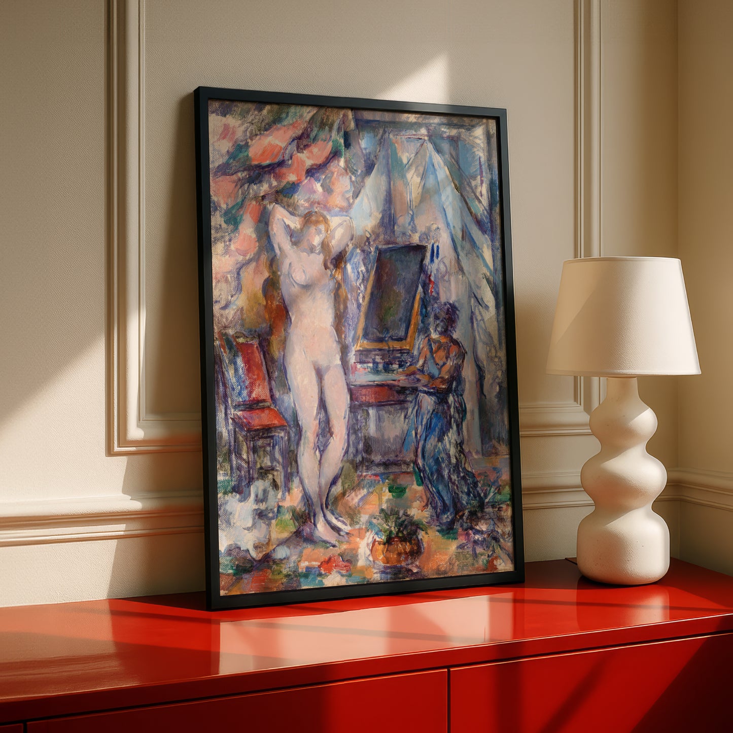 The Toilette by Paul Cezanne Print | Premium Giclee Art Print | Post-Impressionist Wall Art | Museum Quality Reproduction | Fine Art Print