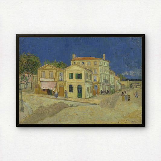 The Yellow House by Vincent Van Gogh | Premium Giclée Art Print | Museum Quality Wall Art