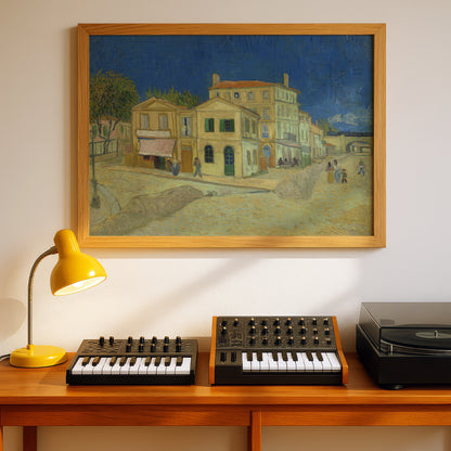The Yellow House by Vincent Van Gogh | Premium Giclée Art Print | Museum Quality Wall Art