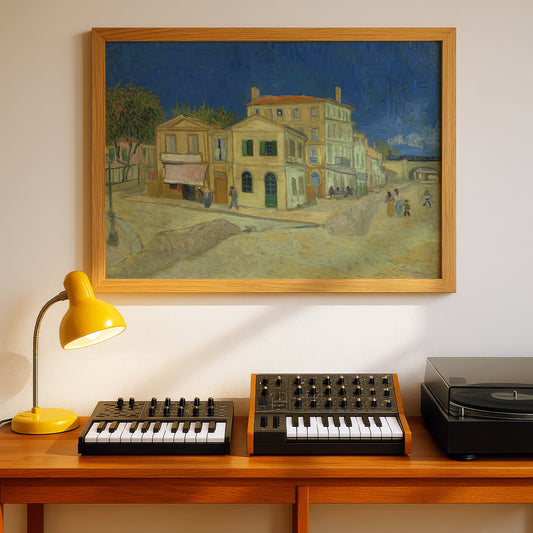 The Yellow House by Vincent Van Gogh | Premium Giclée Art Print | Museum Quality Wall Art