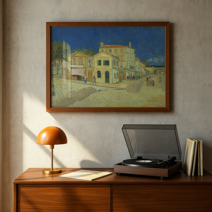 The Yellow House by Vincent Van Gogh | Premium Giclée Art Print | Museum Quality Wall Art