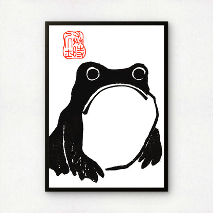 Toad by Matsumoto Hoji, Remastered | Premium Art Print
