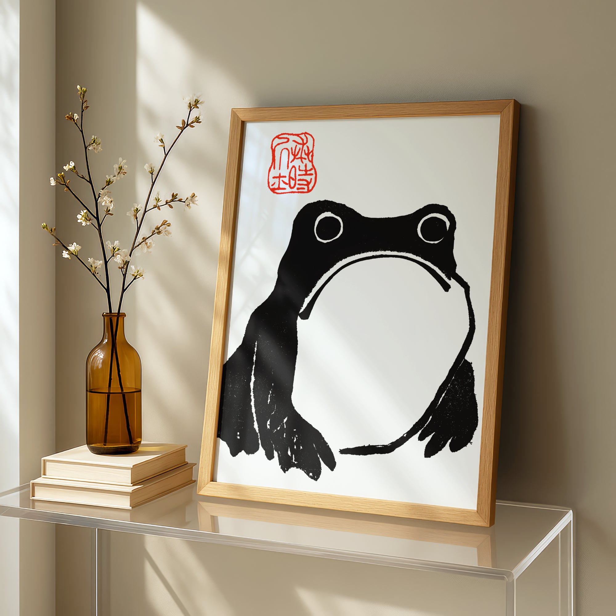 Toad by Matsumoto Hoji, Remastered | Premium Art Print – House of