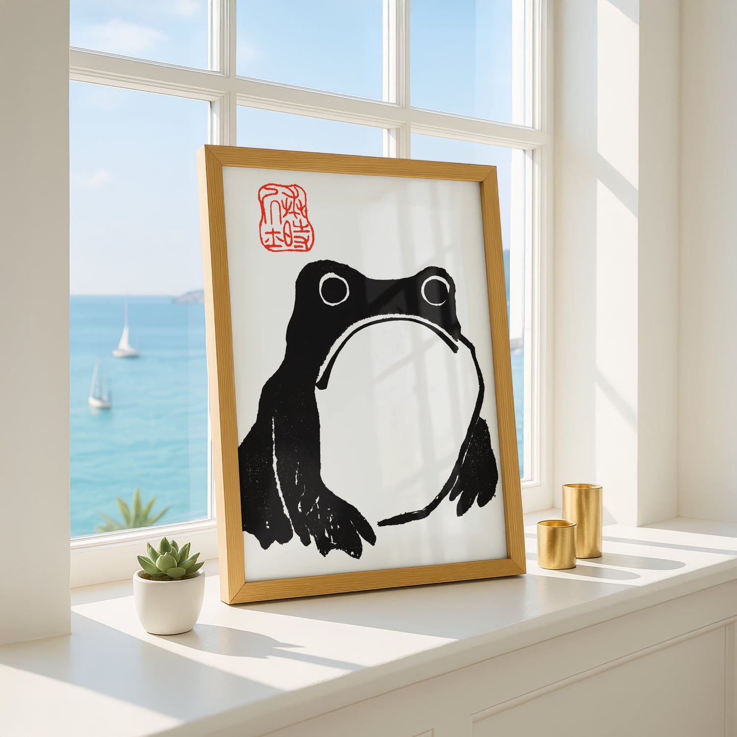 Toad by Matsumoto Hoji, Remastered | Premium Art Print