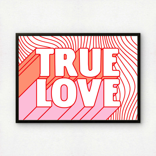 True Love | Premium Giclee Art Print