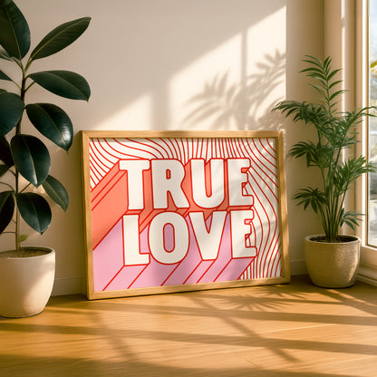 True Love | Premium Giclee Art Print