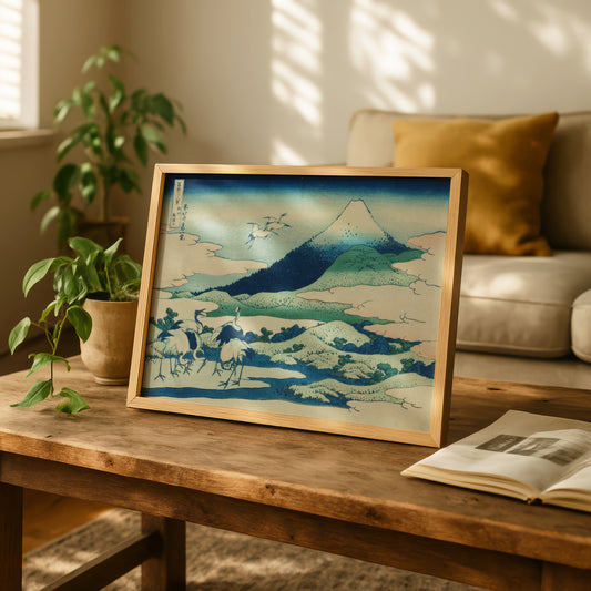 Umezawa Marsh in Sagami Province by Katsushika Hokusai | Premium Art Print