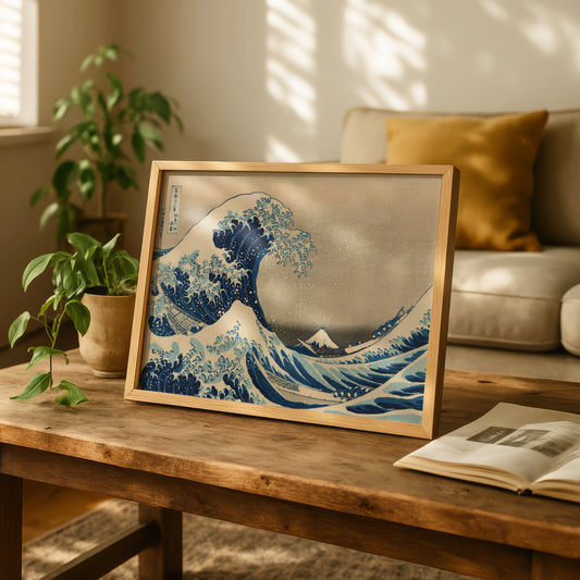 Under the Wave off Kanagawa, aka The Great Wave by Katsushika Hokusai | Premium Art Print