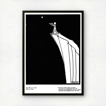 The Wherefore and the Why by William T Horton | Premium B&W Art Print