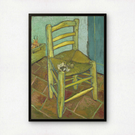 Van Gogh's Chair by Vincent Van Gogh | Premium Giclée Art Print | Museum Quality Wall Art