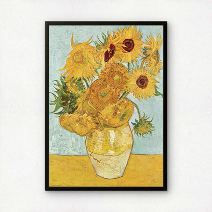 Vase with Twelve Sunflowers by Vincent Van Gogh | Premium Giclée Art Print | Museum Quality Wall Art