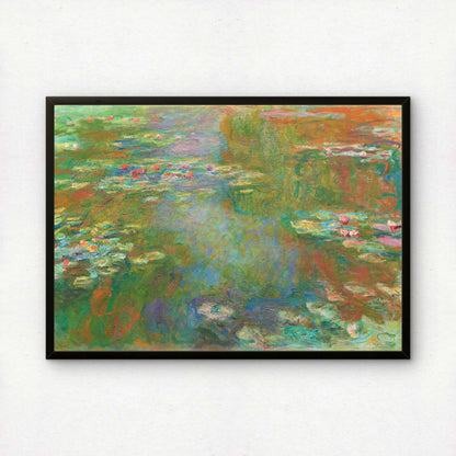 Monet Water Lily Pond Art Print | Giclee Fine Art Reproduction | Impressionist Wall Decor