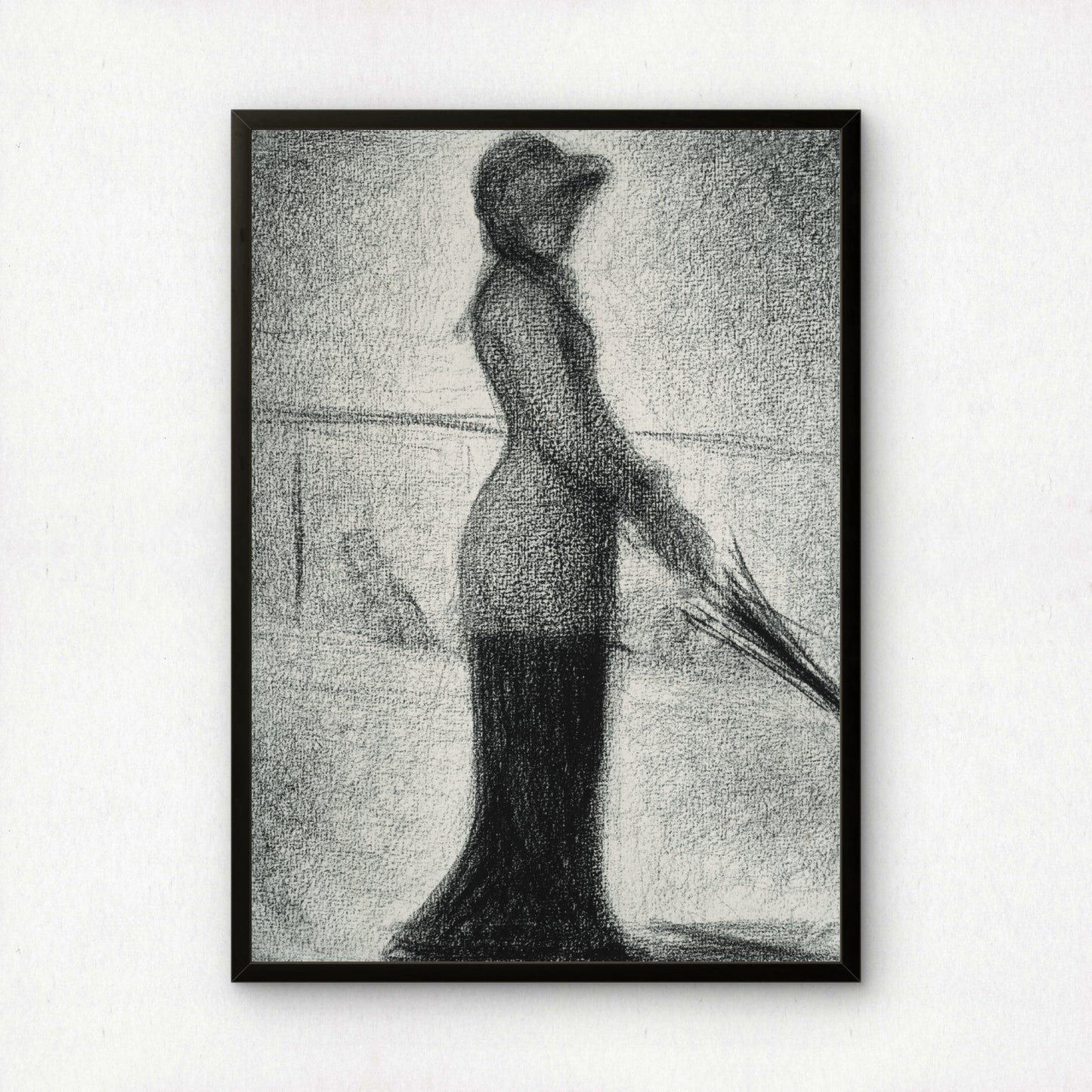 Woman with Parasol by Georges Seurat | Fine Art Print